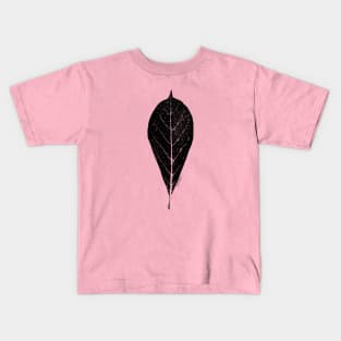 Magnolia Leaf Print Kids T-Shirt